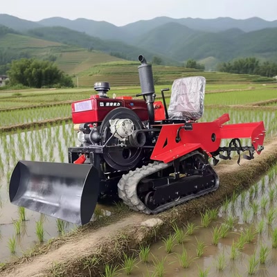 25 HP Wet and Dry Land Dual-purpose Crawler Tractor