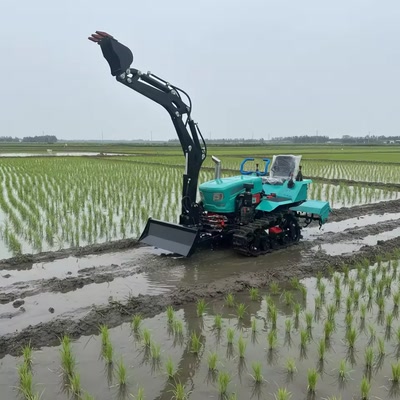 35 HP Wet and Dry Land Dual-purpose Crawler Tractor